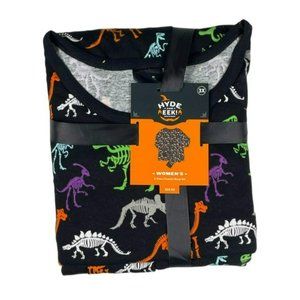 Hyde & Eek Dinosaur Skeleton Pajama Set Size 3X New With Tag